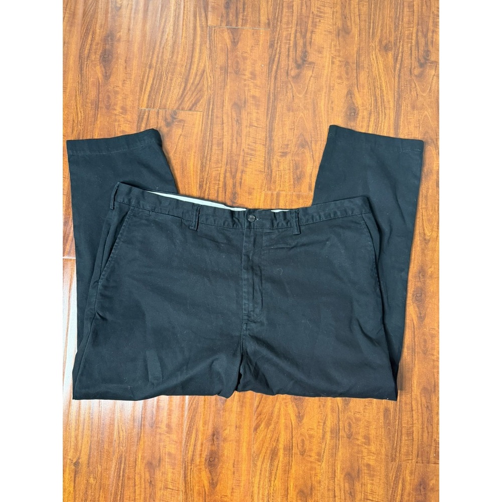 Polo Ralph Lauren Classic Fit Chino Pants Mens 40x32 Black Cotton Casual Trouser